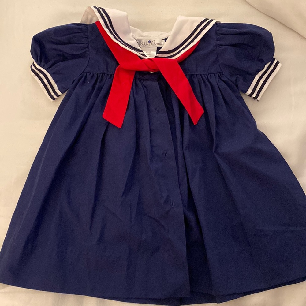 Petit Ami Classic Sailor dress